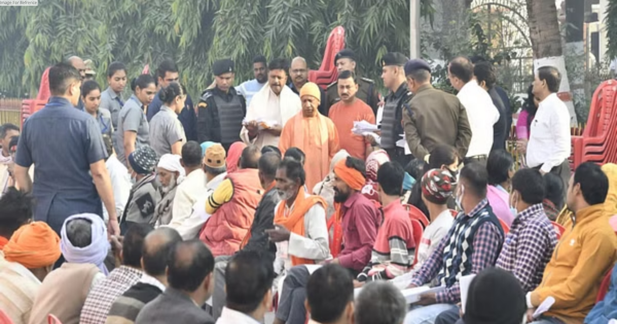 Solving everyone's problems is the priority of the UP govt: CM Yogi during Janata Darshan